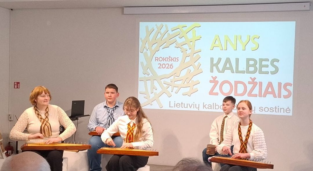 Rokiškis – lietuvių kalbos dienų sostinė 2026. ANYS KALBES ŽODŽIAIS