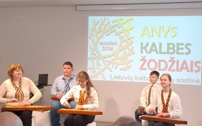 Rokiškis – lietuvių kalbos dienų sostinė 2026. ANYS KALBES ŽODŽIAIS