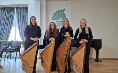 Kanklininkės dalyvavo festivalyje Panevėžyje