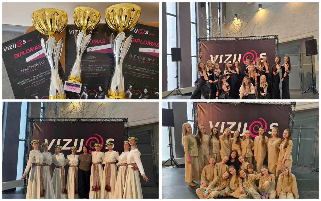 Puikūs šokėjų pasirodymai „Vizijose”