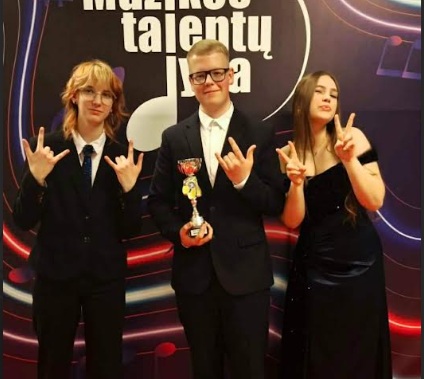 Laimėjo Mini Grand Prix  tarptautiniame konkurse